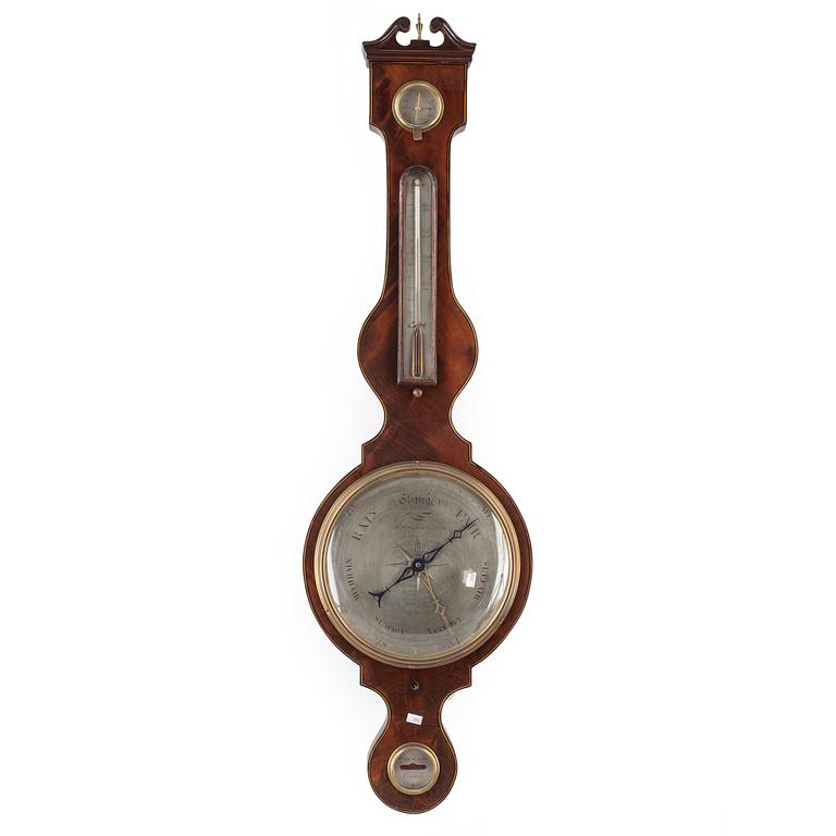 BAROMETER, England, 1800-tal.