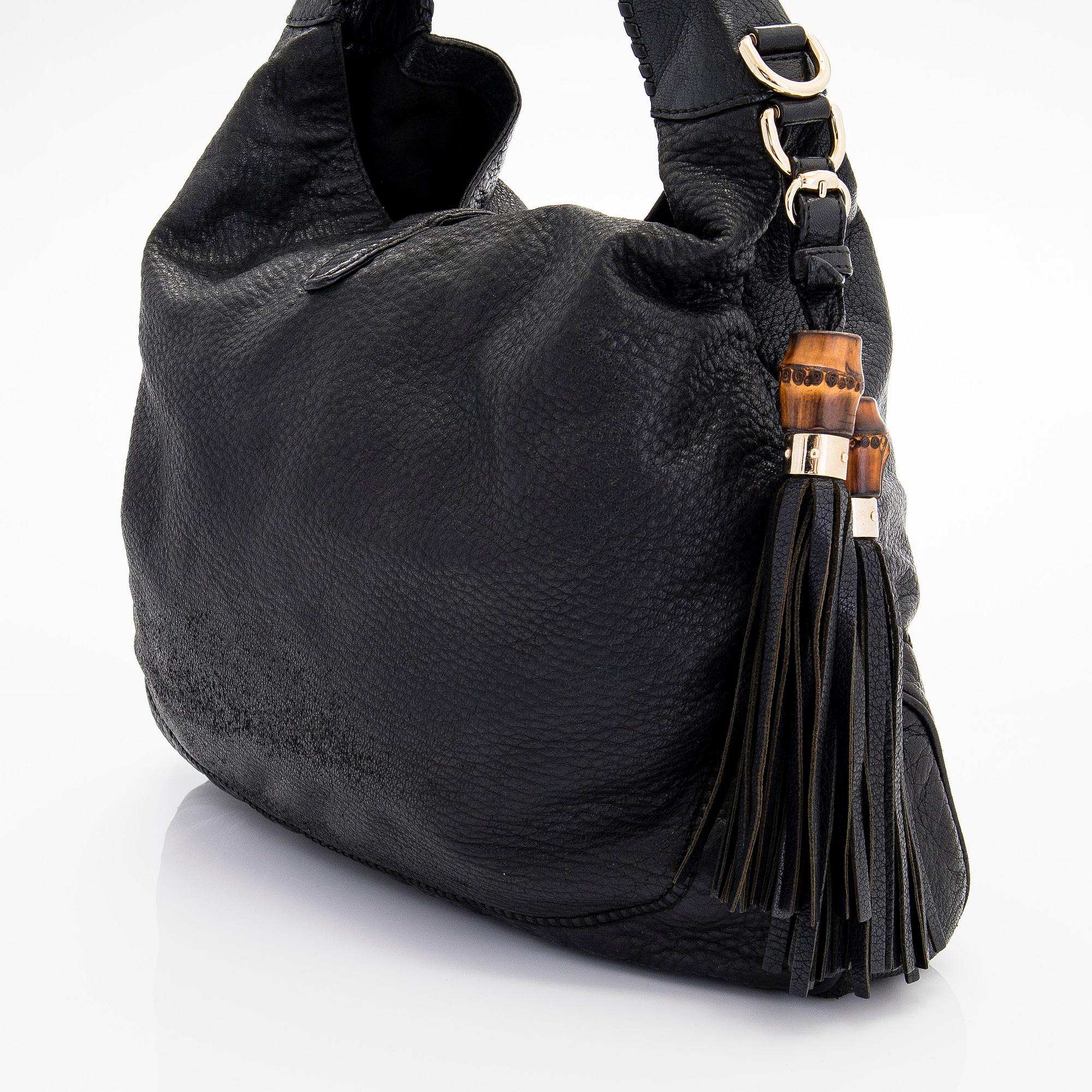 バッグ Gucci Archive Bamboo Leather ShoulderBag Archive Gucci Bamboo Leather ShoulderBag