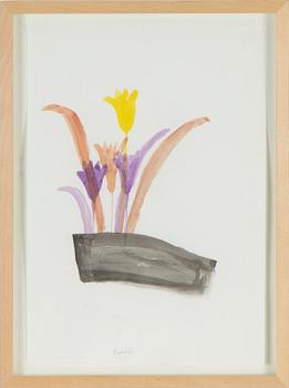 Kristina Eriksson, watercolour, signed and dated 2006 on verso.