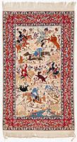 A semi-antique Isfahan rug, central Persia, c. 171 x 100 cm.