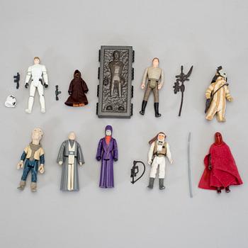 STAR WARS, 45 stycken figurer, Kenner, 1970/80-tal.
