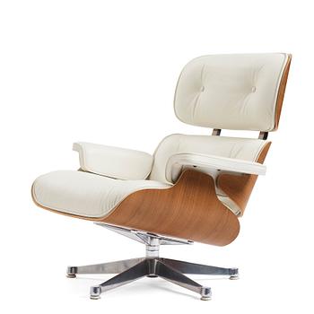 Charles & Ray Eames, fåtölj, "Lounge chair", Vitra, 2000-tal.