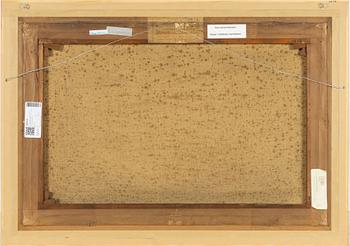 Bernard Benedict Hemy, Barges och linjeskepp i engelsk flodhamn.