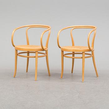 KARMSTOLAR, 6 st, Thonet, 1900-talets mitt.