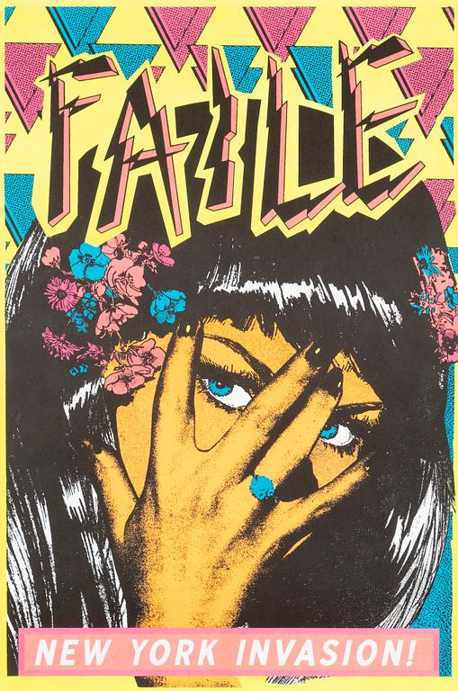 FAILE, silkscreen in colours, 2015, 500 ed., signed with seal verso.