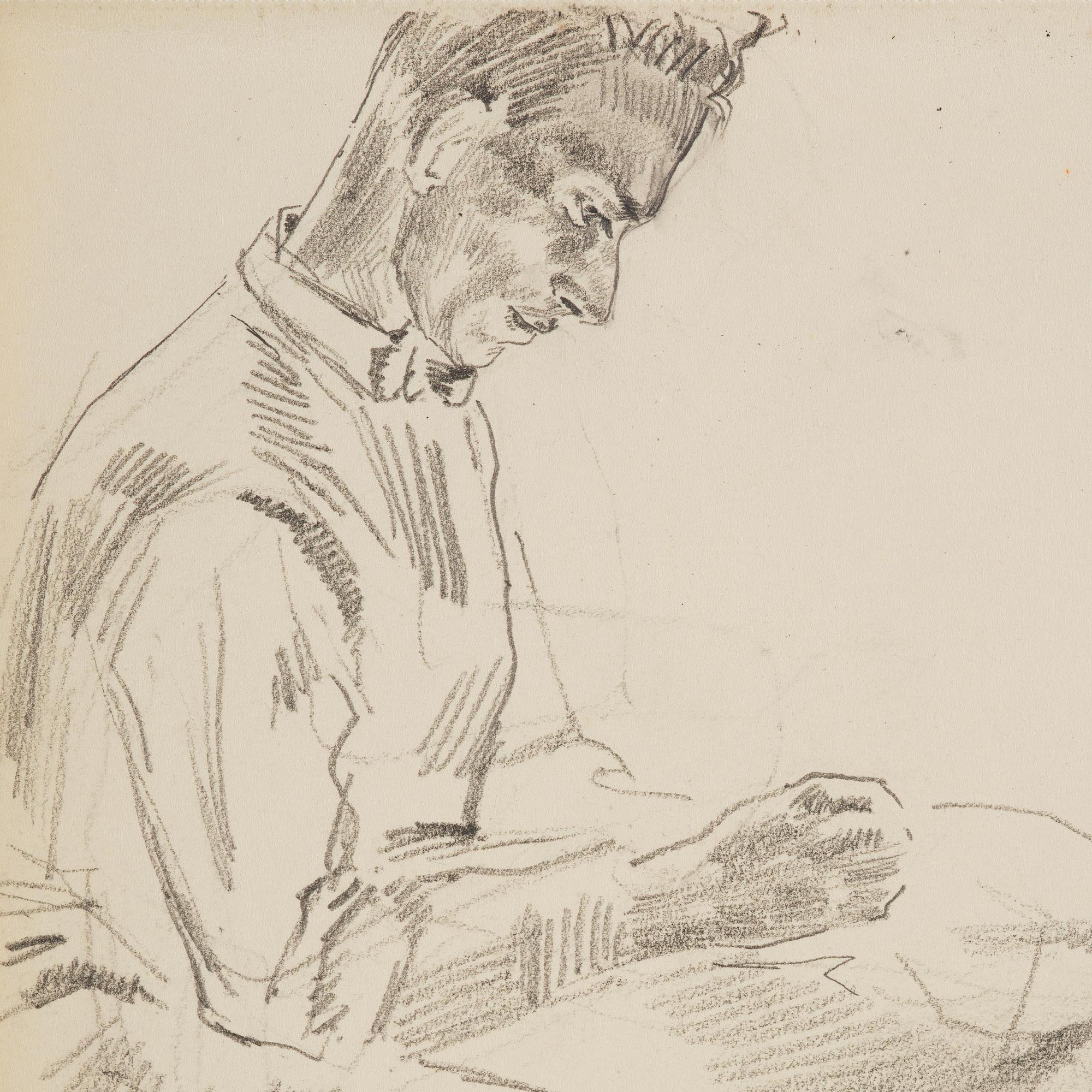 Lotte Laserstein, Bobby tecknar.