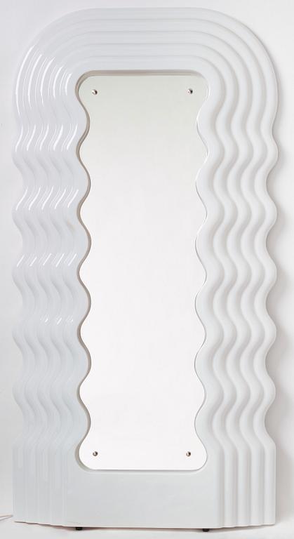 Ettore Sottsass, an 'Ultrafragola', mirror, Poltronova, Italy, 21st century.