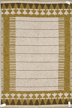 MATTA, dubbelvävd, 1950/60-tal. Ca 228 X 143 cm.