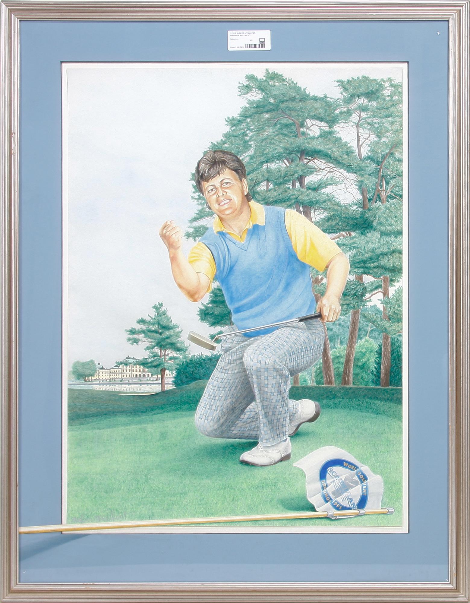 ANDERS APPELKVIST, blandteknik, sign o dat -91.