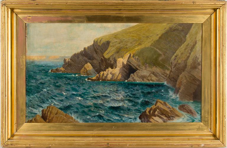 WILLIAM EDWARDS CROXFORD, olja på duk, signerad och daterad 1903.