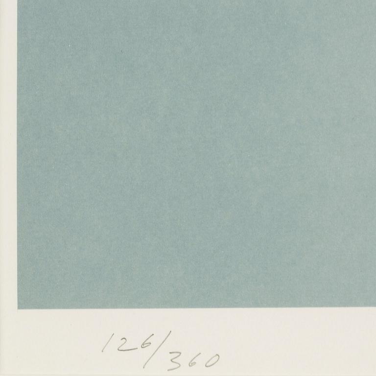 YRJÖ EDELMANN, gicléetryck, signerad Y. Edelmann ochnumrerad 126/360 med blyerts.