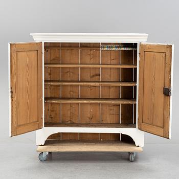 A painted cabinet, first part of the 19th Century.