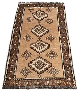 A rug, Gabbeh, ca 190 x 105 cm.