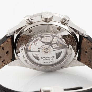Tag Heuer, Carrera, wristwatch, chronograph, 41 mm.