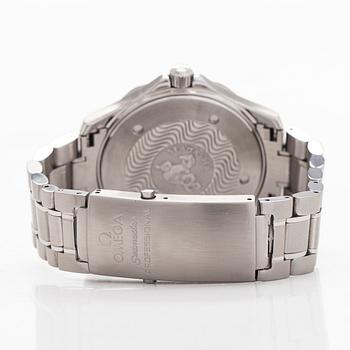 Omega, Seamaster, "Electric Blue", wristwatch, 41.5 mm.