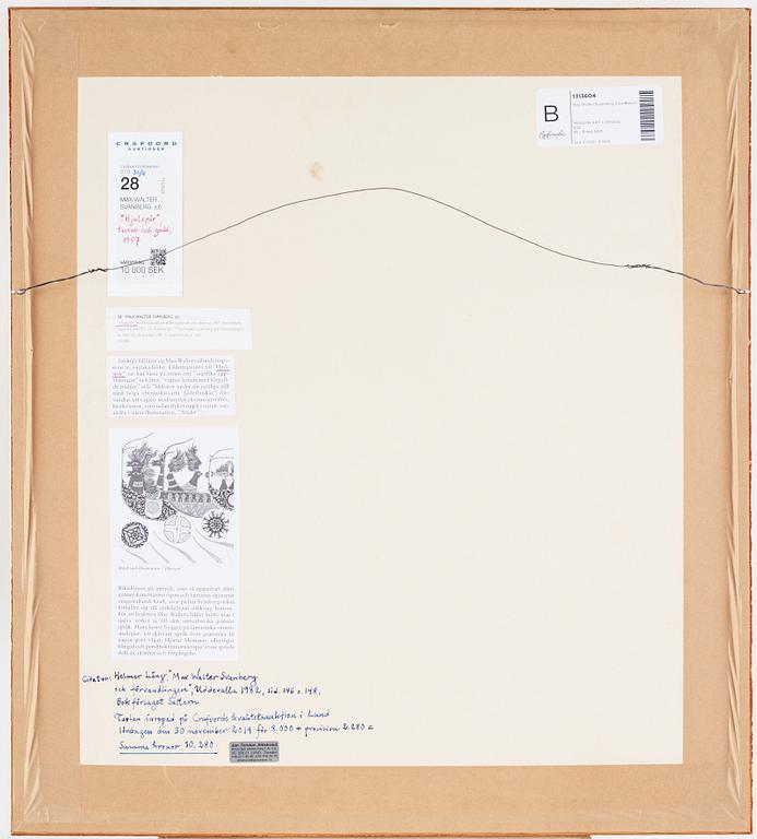 Max Walter Svanberg, "Hjulspår".