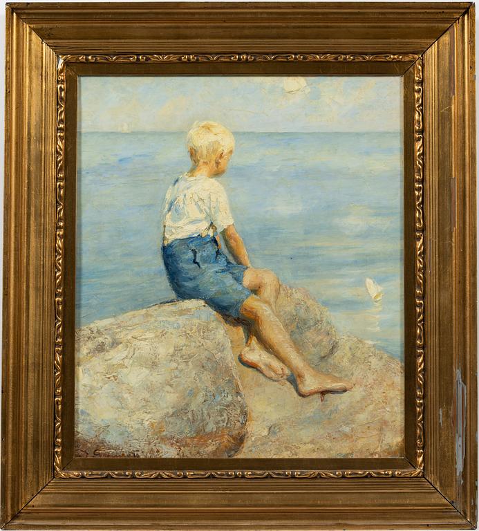 Johannes Grennes, "Ved Stranden".