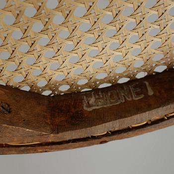 STOLAR, 4 st, en märkt Thonet, 1900-talets början.