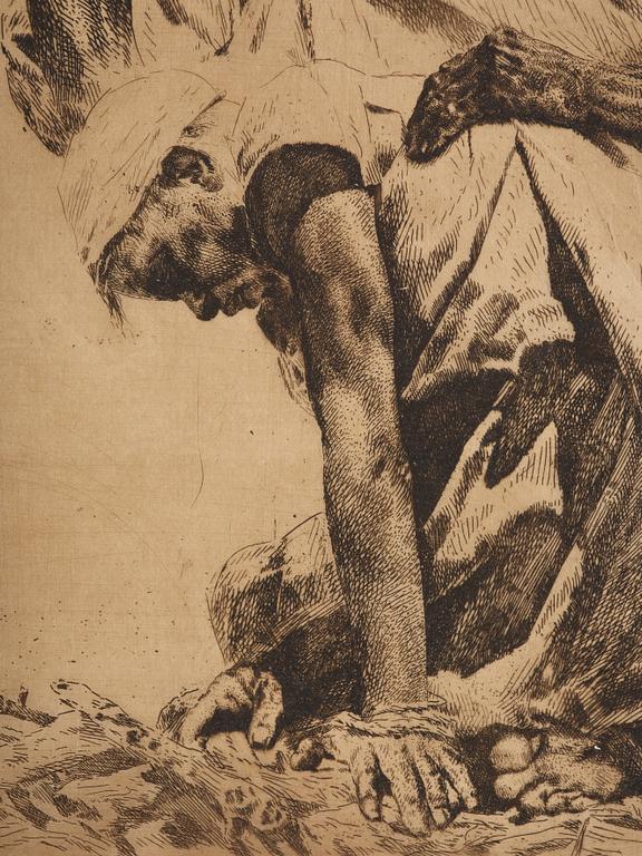 Erich Wolfsfeld, Abrahams offer.