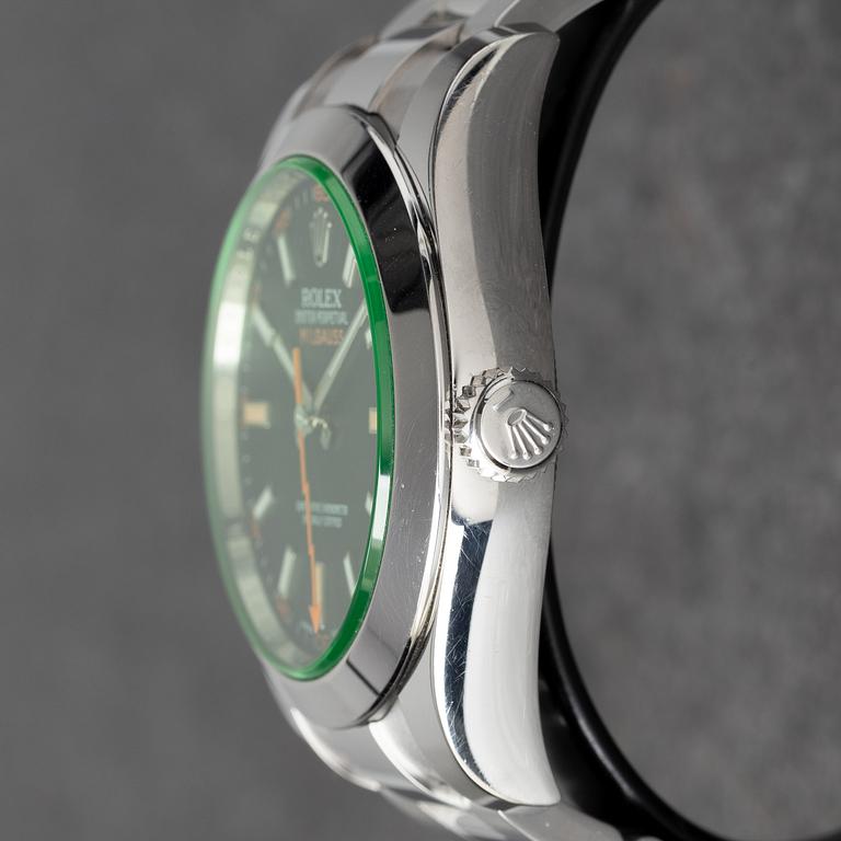 Rolex, Milgauss, ca 2014.