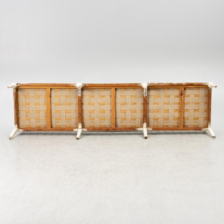 Soffa, Gustaviansk, 1700-talets slut.