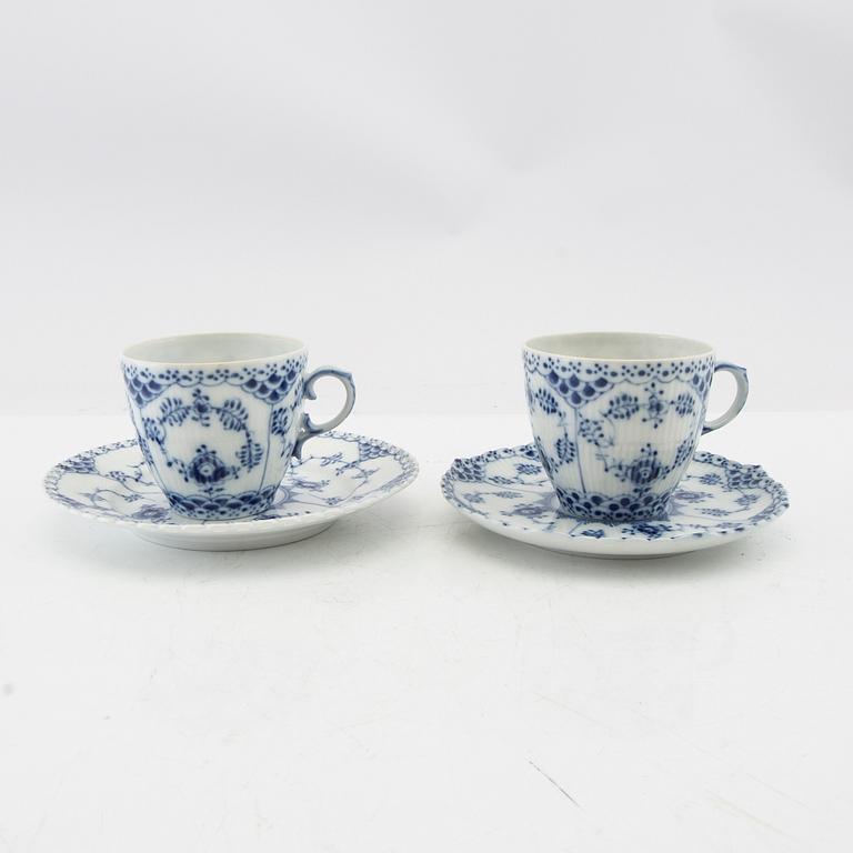 Servis  52 dlr Musselmalet Royal Copenhagen Danmark porslin.