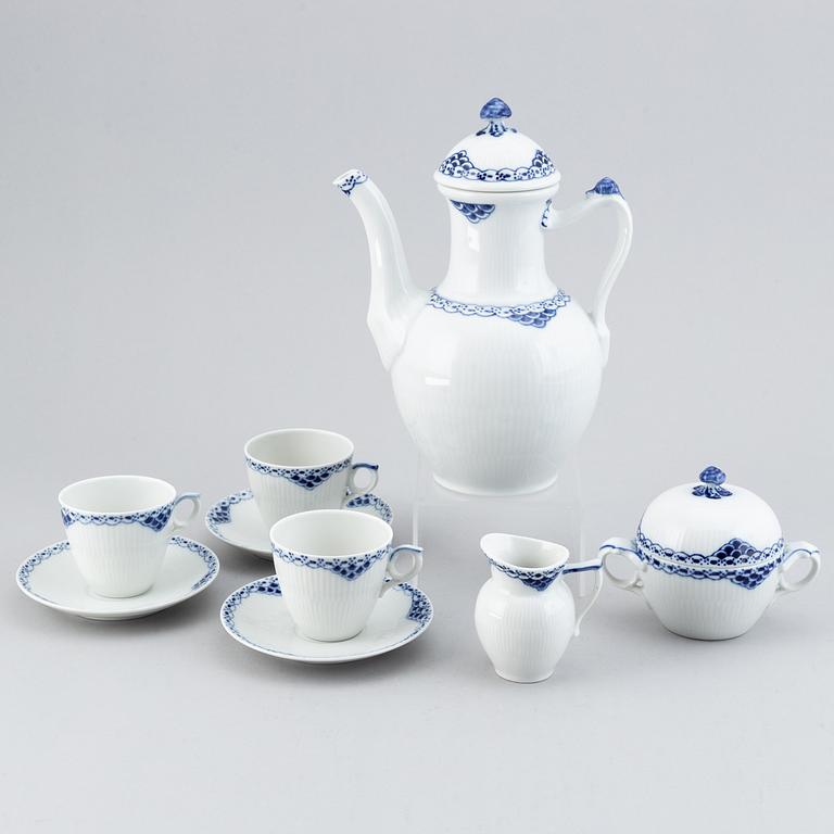 Royal Copenhagen, service 73 pcs, Denmark.