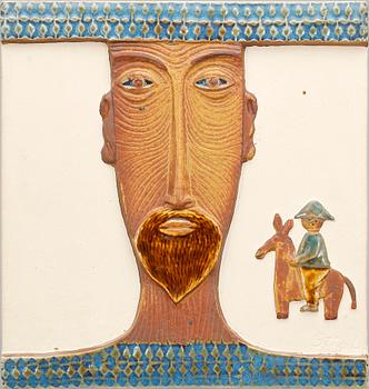 RELIEF, stengods, Stig Lindberg, Gustavsberg.