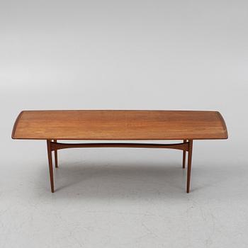Tove & Edvard Kindt-Larsen, a teak coffee table from  France & Daverkosen, Denmark, 1960's.