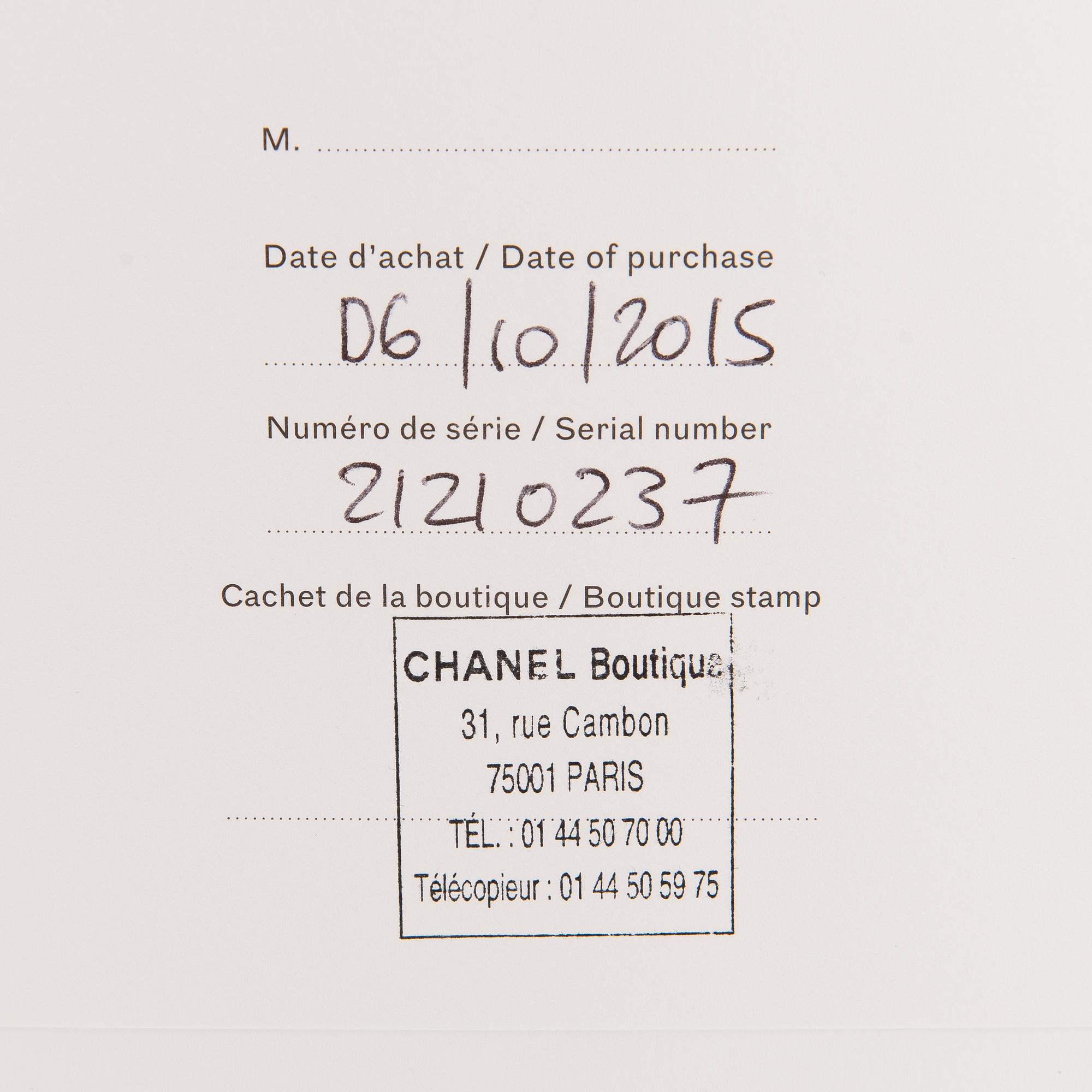 Chanel, "Double Flap Bag", väska, 2015.