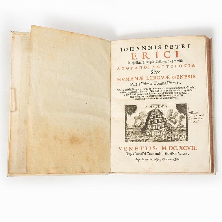 Provenance: Nils Bonde (1703); Säfstaholm.