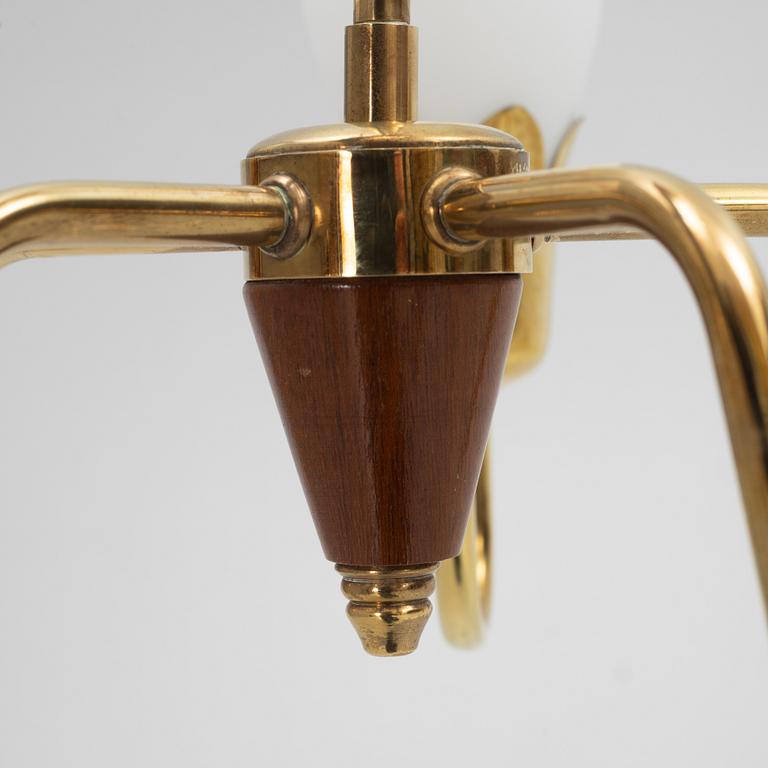 A Scandinavian Modern ceiling lamp, mid-20th Century.