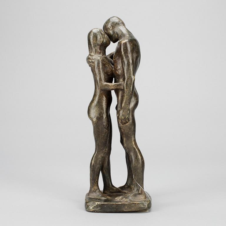 GUDMAR OLOVSON, skulptur, gips, signerad i massa.