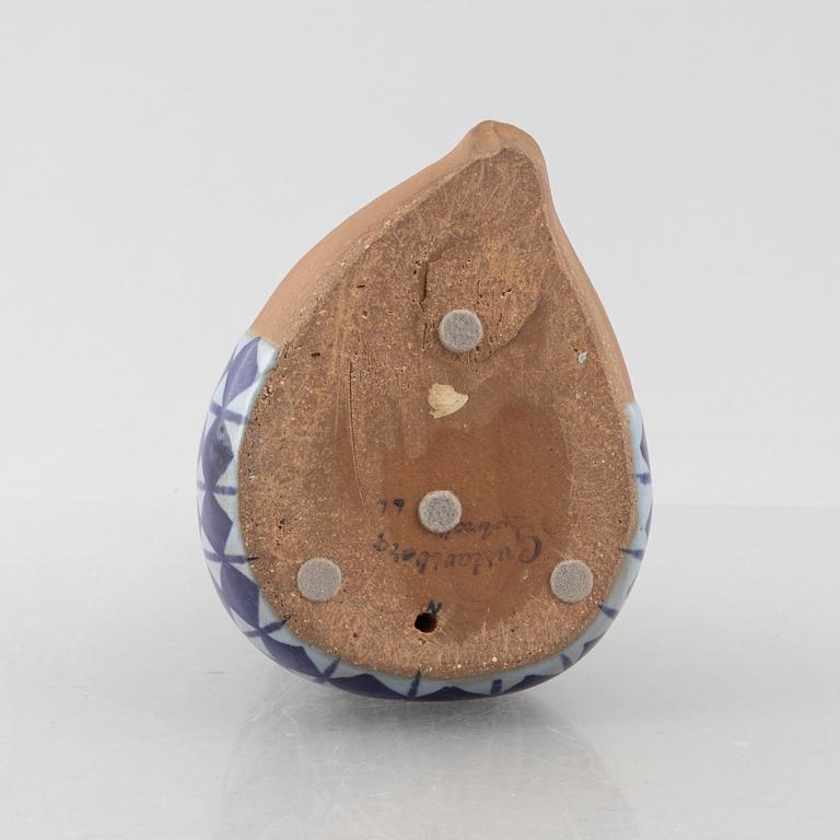 Lisa Larson, figurin, stengods, "Amalia", ur serien "ABC-flickor", Gustavsberg.