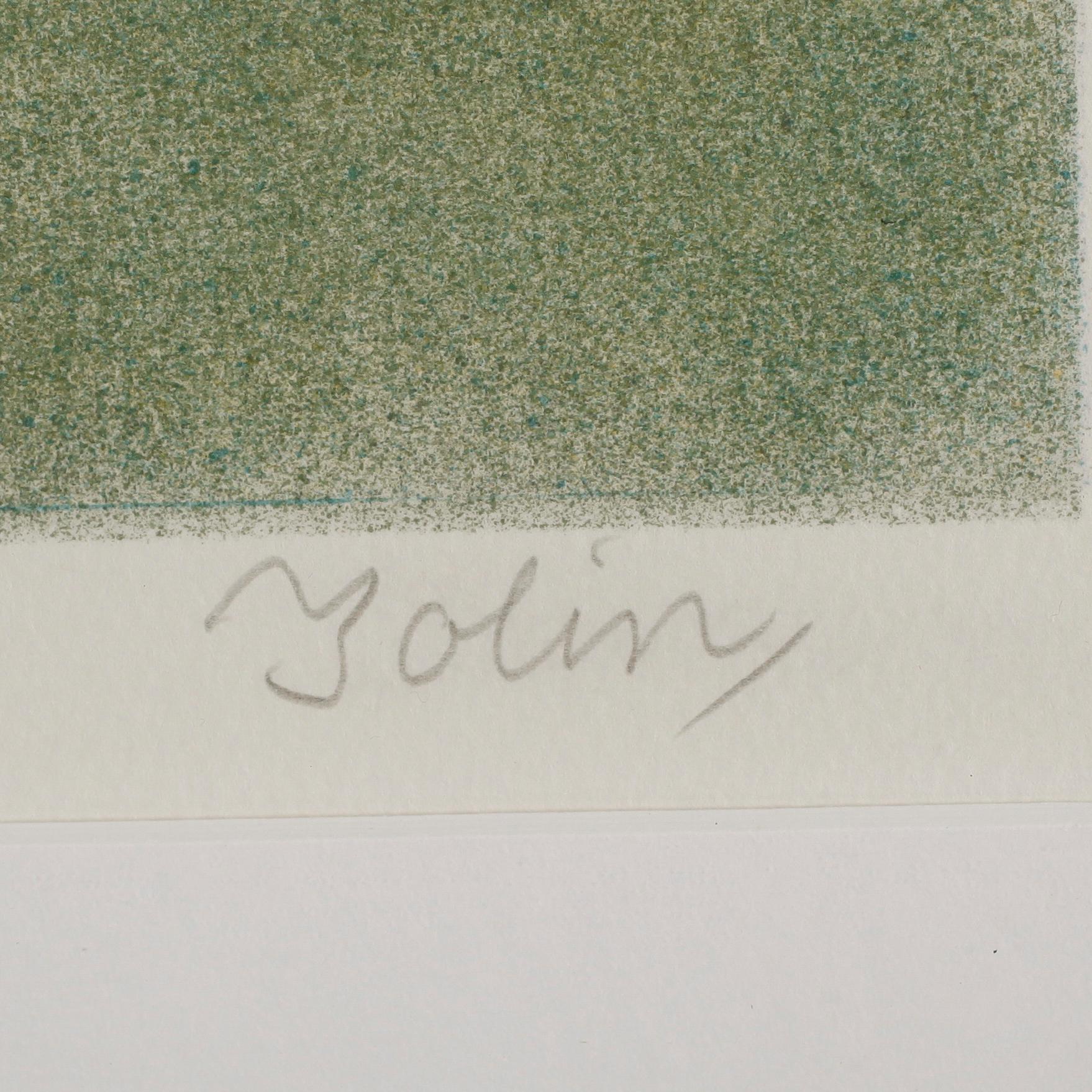 EINAR JOLIN, färglitografi, signerad och numrerad 271/360.