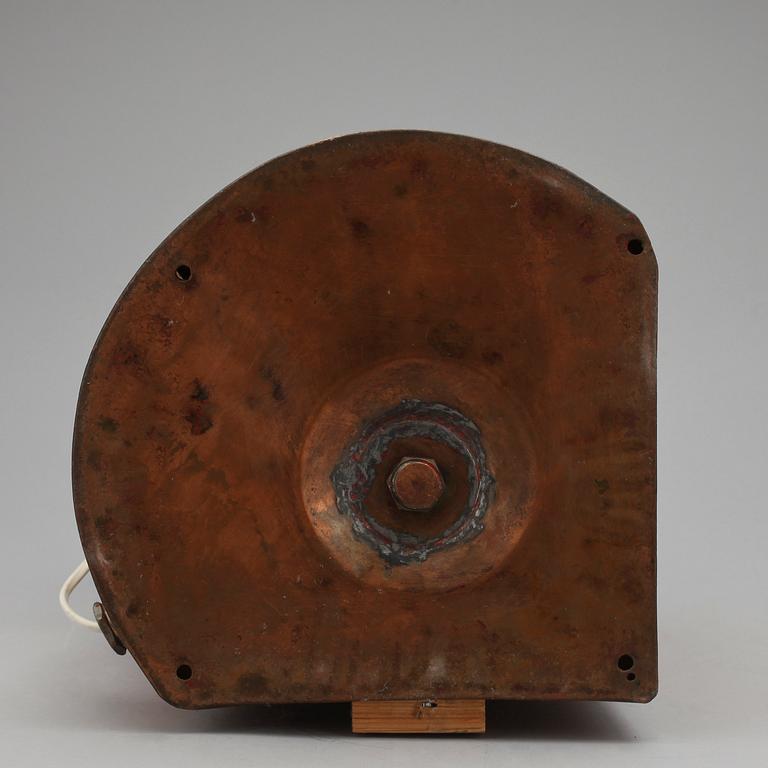 LANTERNA, koppar och glas, "Barbord", 1900-talets första hälft.