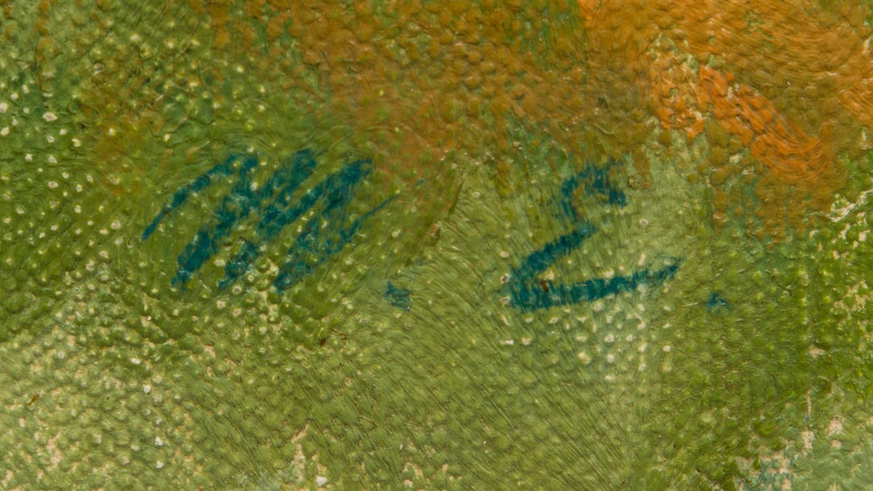 MAGNUS ENCKELL, olja på duk, signerad.