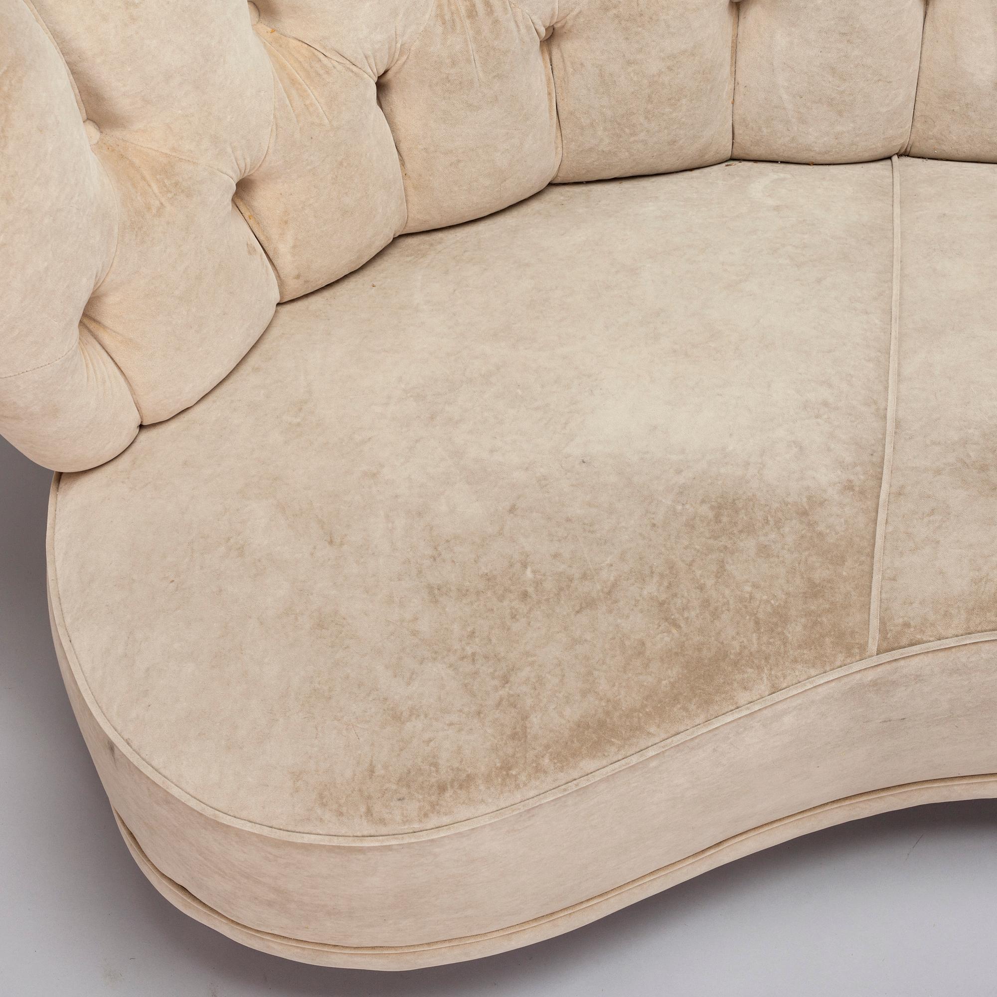 A mid-20th century sofa.