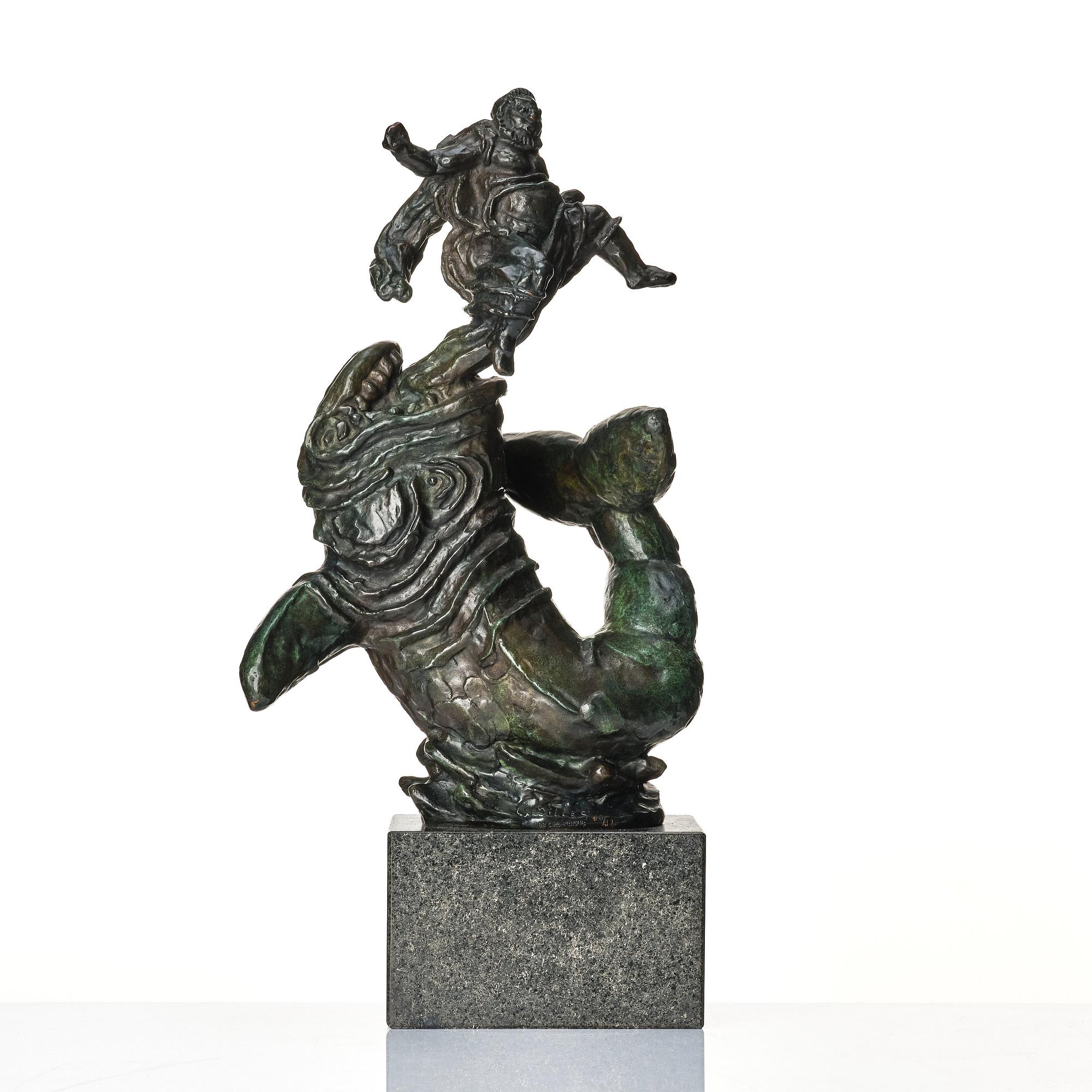 Carl Milles, "Jona och valfisken".