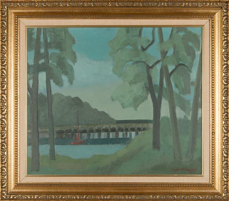 Tuomas Nelimarkka, Vehreä maisema.