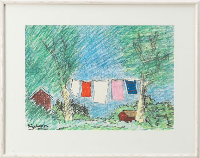 Stig (Slas) Claesson, Clothesline.