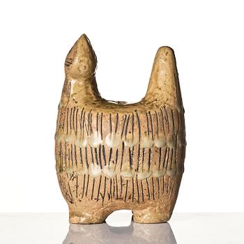 Lisa Larson, a unique stoneware sculpture/money box in the form of a cat, Gustavsberg Studio, probably 1950s.