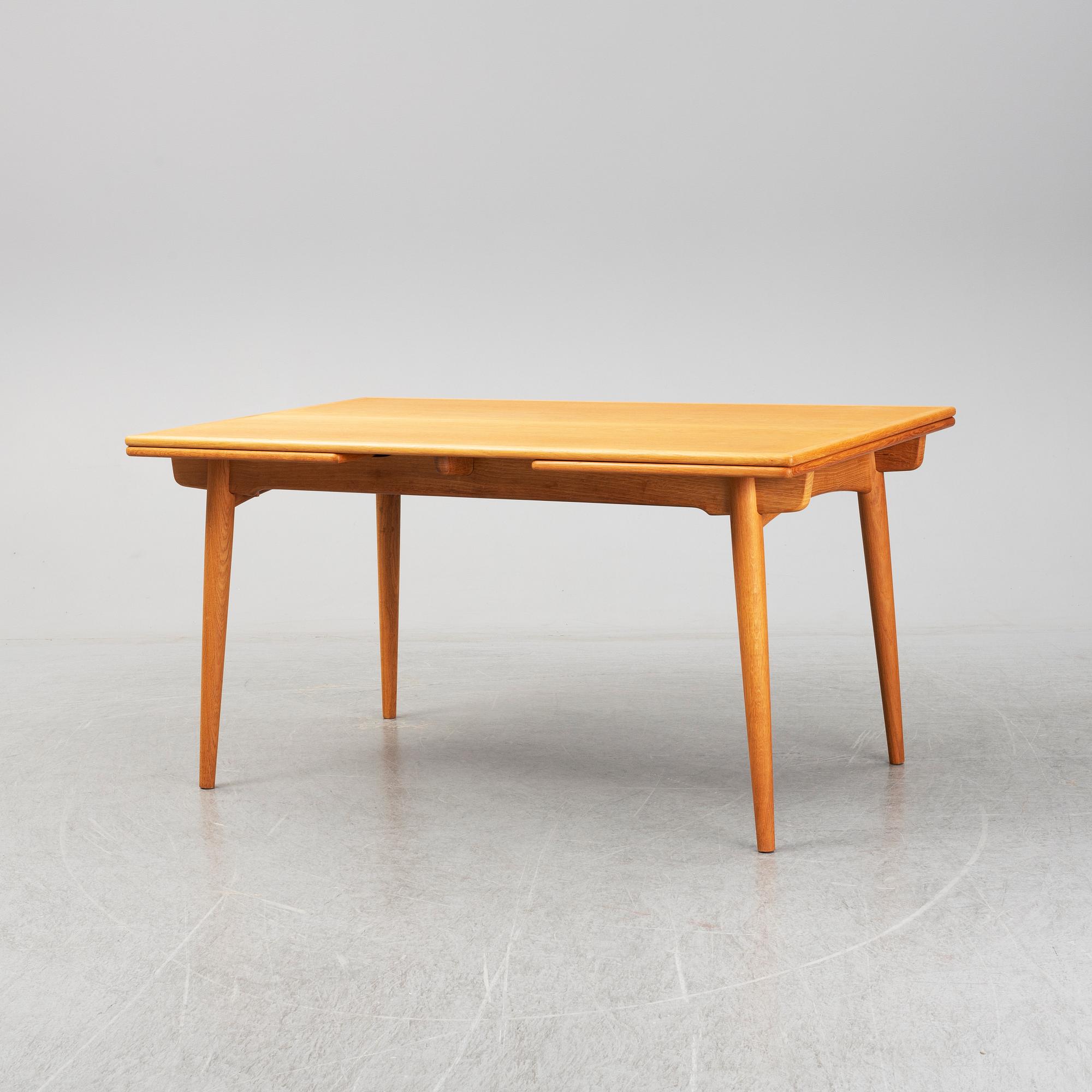 HANS J WEGNER, a model 'AT-312' table, Andreas Tuck, Denmark.