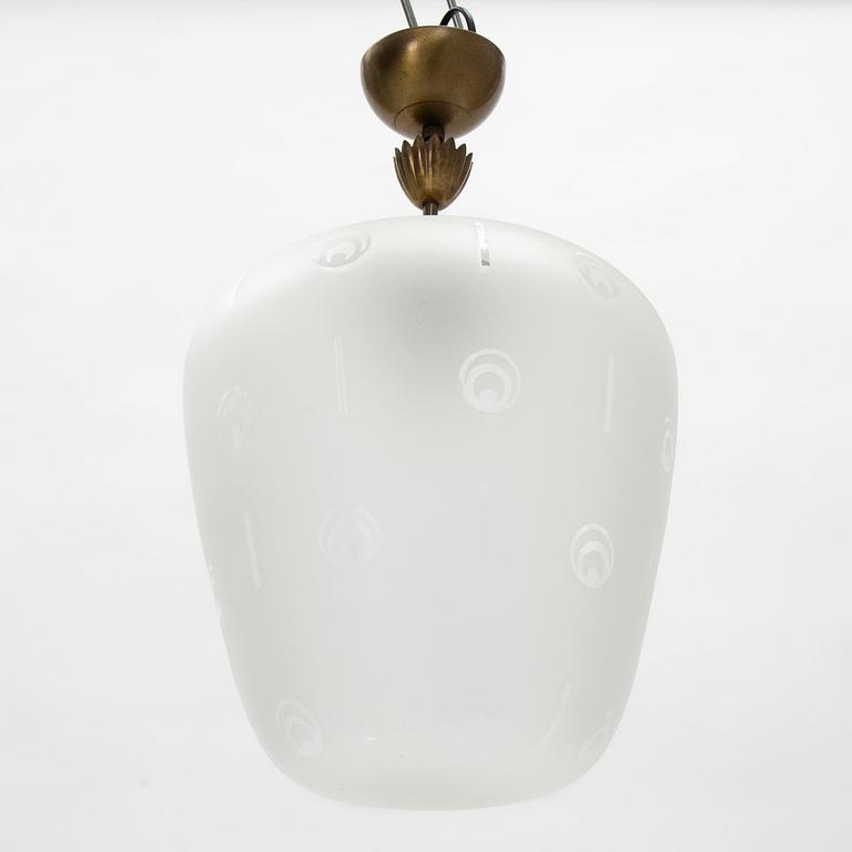 A Swedish Modern, ceiling lamp, mid-20th century.