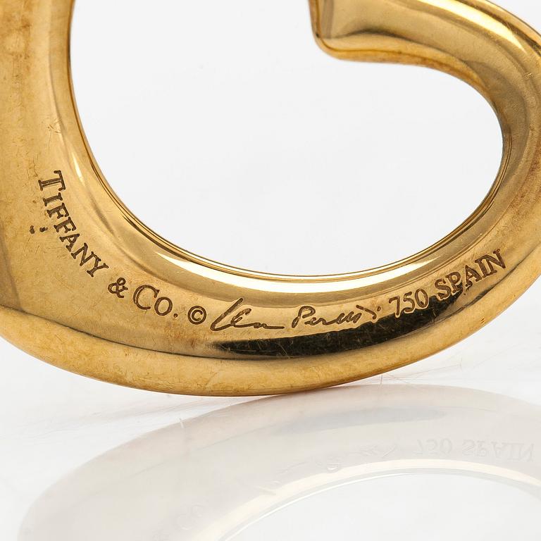 Tiffany & Co,  Elsa Peretti, halsband, "Open Heart", 18K guld.
