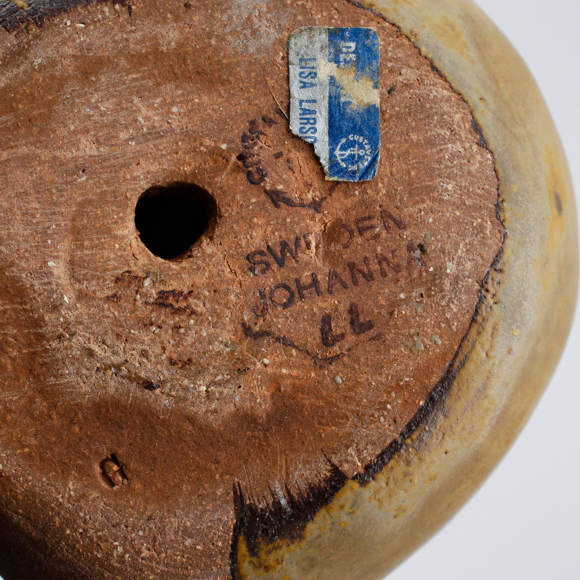 FIGURER, 4 st, stengods, Lisa Larson, Gustavsberg.