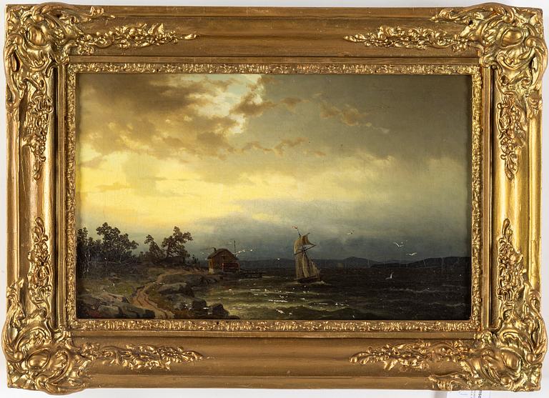 AXEL NORDGREN, oil on canvas, signed A. Nordgren.