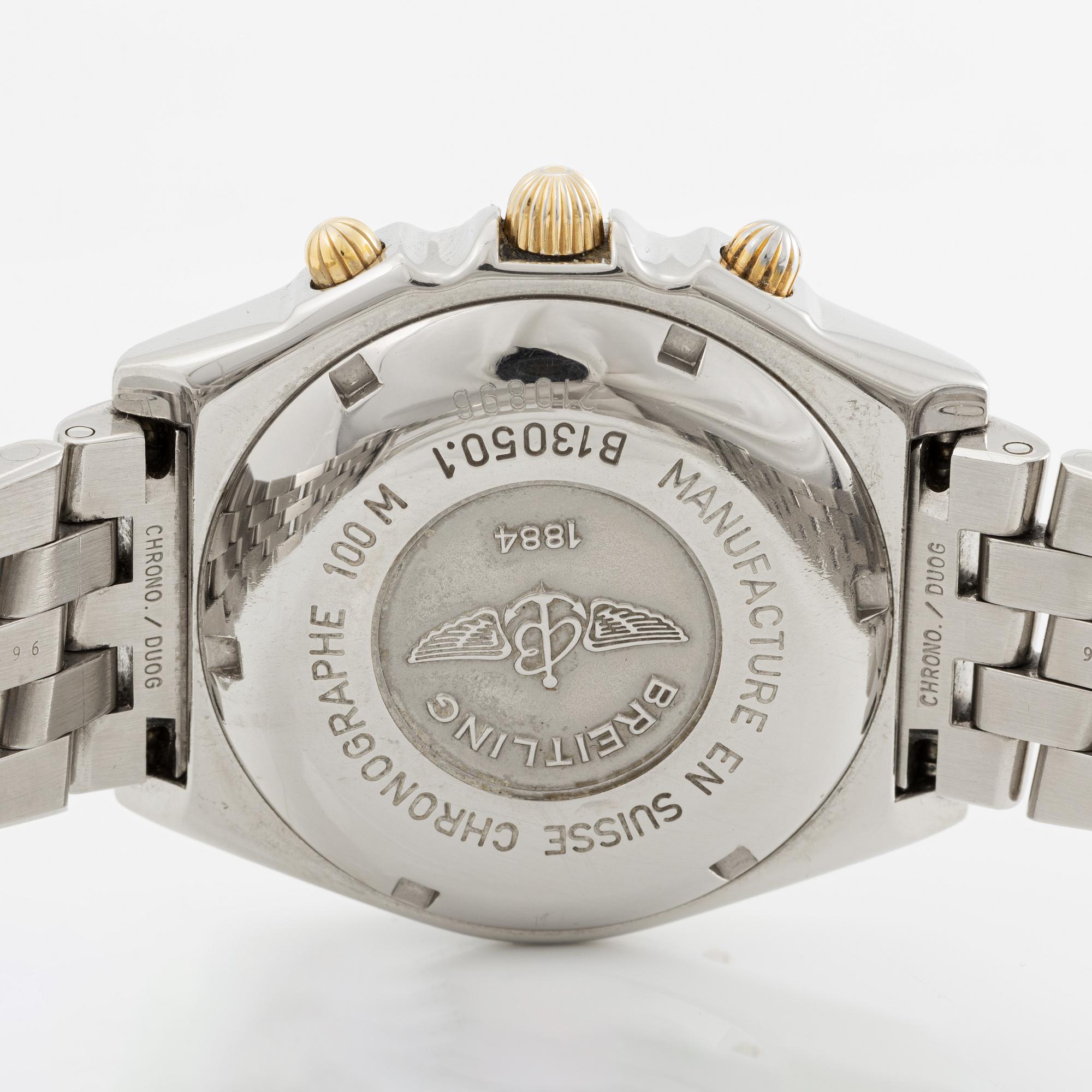 Breitling, Chronomat, chronograph, wristwatch, 40.5 mm.