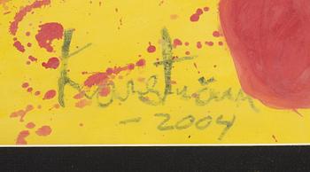 Mauritz Karström, pastel & watercolour, signed and dated 2004 verso.
