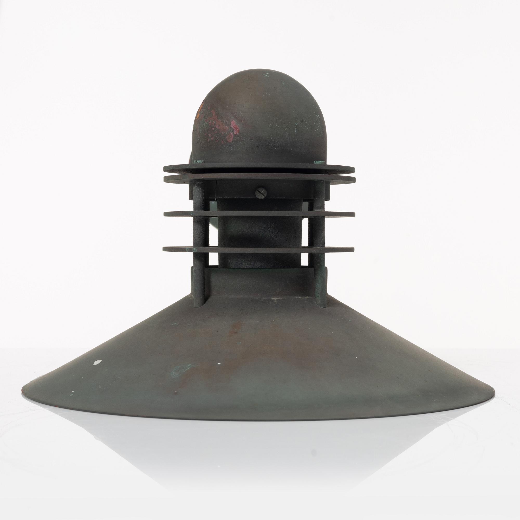 Alfred Homann & Ole V Kjaer, exterior lamp "Nyhavn", Louis Poulsen, Denmark.